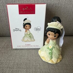 Hallmark Precious Moments Disney Princess Tiana Princess & the Frog Ornamnet NIB